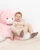 Піжама дитяча домашня рубчик кофта зі штанами Крем Maybel 146-152 (2904_5) - зображення 5
