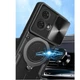 Чехол накладка Omeve Magnetic Ring для Motorola Edge 40 Neo серебристый - изображение 3