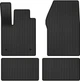 EVA коврики EVAtech в салон авто Renault Twingo (II) 2007-2014 2 поколения Htb EU 4 шт Black (RT21511P4RN2RBB) - изображение 1