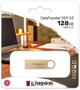Флеш пам'ять USB Kingston DataTraveller SE9 G3 128GB USB 3.2 Gen 1 Gold (DTSE9G3/128GB) - зображення 12