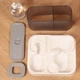 Миска для кошек собак Taotaopets 193306 Gray+White с автоматической поилкой и кормом - изображение 5