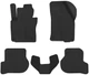 EVA коврики EVAtech в салон авто Skoda Octavia A5 (MT, 4 clips) 2004-2013 2 поколения Combi EU 5 шт Black (SK12162C5TL4RBB) - изображение 1