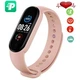Смарт браслет M5 Smart Bracelet Фітнес трекер Watch Bluetooth. Колір рожевий - зображення 3