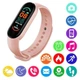 Смарт браслет M5 Smart Bracelet Фітнес трекер Watch Bluetooth. Колір рожевий - зображення 11
