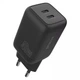 Блок питания Быстрая зарядка Сетевое зарядное устройство СЗУ Proove Silicone Power 40W Type-C + Type-C Black - изображение 1