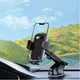 Автомобильный держатель Proove Longway Plaid Suction Type Car Mount Black - изображение 5