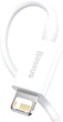 Кабель Baseus Superior Series Fast Charging Lightning 2.4A 1m White - изображение 3