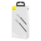 Кабель Baseus Cafule Metal Type-C to Lightning PD 20W 1m Black - изображение 8