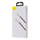 Кабель Baseus Cafule Metal Type-C to Type-C 100W 1m Black - изображение 2