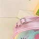 Детская сумочка для девочки блестящая Кот-Единорог Розовая - изображение 7