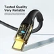 Кабель Essager USB Type-C to USB Type-A PD QC 7A Cable 100W 2м, черный (EXCT-XJA01-P) - изображение 8