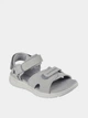 Мужские сандалии Skechers 42 Серый 229097 GRY - изображение 2