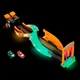 Тачки: Гоночный трек для светящихся тачек Cars: Glow Racers Launch ‘N Criss-Cross Playset Mattel - изображение 2