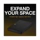 Портативный жесткий диск Seagate Expansion 2.5" Rescue Data Recovery Services / USB 3.0 / 1TB Черный (STKM1000400) - изображение 9