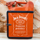 Подарунок набір для чоловіків Каністра бар 10 л помаранчева з принтом Jack Daniel's + 2 келиха - зображення 1