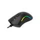 Игровая компьютерная мышь XTRIKE ME GM-226 проводная USB с RGB подсветкой |1200-7200 4 step DPI, USB| Black - изображение 4