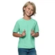 Детская футболка JHK, KID T-SHIRT, базовая, однотонная, для мальчика, ментоловая, размер 158, на 12/14 лет - изображение 1