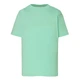 Детская футболка JHK, KID T-SHIRT, базовая, однотонная, для мальчика, ментоловая, размер 158, на 12/14 лет - изображение 3