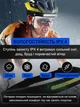 Налобный фонарь лента аккумуляторный светодиодный на голову легкий сенсорный фонарик на лоб - изображение 7