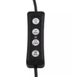 LED лампа 36 см V36 Кільцева Black - зображення 3
