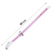 Світлодіодний LED нашийник Lesko L-18 Pink S USB для собак і котів водовідштовхуючий, що світиться - зображення 5