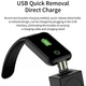Розумний Смарт Годинник, Фітнес браслет, Smart Watch Сірий (Gray) (пульсометр, тонометр, крокомір), D20 (Y68) - зображення 4