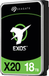 Dysk twardy Seagate Ent. Exos X20 7200RPM 256MB 18TB SAS (ST18000NM000D) - obraz 2