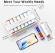 Премиальный контейнер для таблеток Koviuu Weekly Pill Organizer White - изображение 2