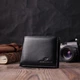 Мужской кошелек-зажим из натуральной кожи ST Leather 22460 Черный - изображение 3