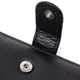 Гаманець для чоловіків зручного розміру з натуральної шкіри ST Leather 22463 Чорний - зображення 5