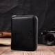 Женский отменный кошелек из натуральной кожи ST Leather 22449 Черный - изображение 8