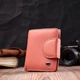 Стильный кожаный кошелек с монетницей снаружи ST Leather 19458 Оранжевый - изображение 2