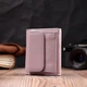 Компактный женский кошелек из натуральной кожи ST Leather 19503 Бежевый - изображение 7