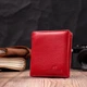 Яркий женский кошелек из натуральной кожи ST Leather 19465 Красный - изображение 4