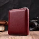 Практичний гаманець для жінок із натуральної шкіри ST Leather 22450 Бордовий - зображення 4
