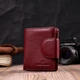 Женский кошелек вертикального типа из натуральной кожи ST Leather 22452 Бордовый - изображение 7
