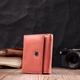 Небольшой кошелек для модниц из натуральной кожи ST Leather 19505 Оранжевый - изображение 6