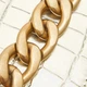 Сумка жіноча крос-боді GUESS RETOUR MINI TOP HANDLE FLAP HWCM8664780-GOL Золота (800070292846) - зображення 6