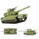 Детский Конструктор Teko танк Challenger 2 Военная техника движущиеся элементы 441 деталь (33508) - изображение 2