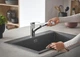 Змішувач для кухні Grohe Eurosmart з висувним виливом Хром (GROHE/30305001) - изображение 7