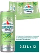 Упаковка лимонада Borjomi Limonati Тархун 0.33 л х 12 шт (4860019003104) - изображение 1