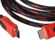 Кабель HDMI-HDMI (V1,4, OD-7,4mm, феритові кільця, обплетення) 10м - изображение 2