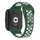 TPU ремешок HMU для Xiaomi Redmi Watch 3 Active, темно-зеленый/белый - изображение 4