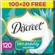 Щоденні прокладки Discreet Deo Waterlily 120 шт (8700216234245) - зображення 1