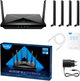 Router Cudy LT18 Wi Fi 6 4G LTE Black (6971690792145) - obraz 4