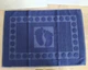Турецкое полотенце для ног Zeron 50х70 Dark Blue плотность 750 г/м2 - изображение 1