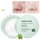 Мінеральна матувальна прозора пудра Rorec Fresh Skin Безбарвна пудра для обличчя з ментолом від жирного блискуу - зображення 1