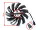 Вентилятор кулер для видеокарты Gigabyte GTX 1660 RTX 2060 2070 95 мм PowerLogic PLD10010S12H (T129215SH T129215SU) (№281.051) - изображение 3