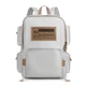 Рюкзак кожаный Dezger Londoner 27 л White - изображение 1
