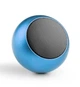 Портативная мини-колонка Bluetooth 5.0 TWS 3W объемный звук Металлический корпус с ремешком Blue (724941317005) - изображение 1